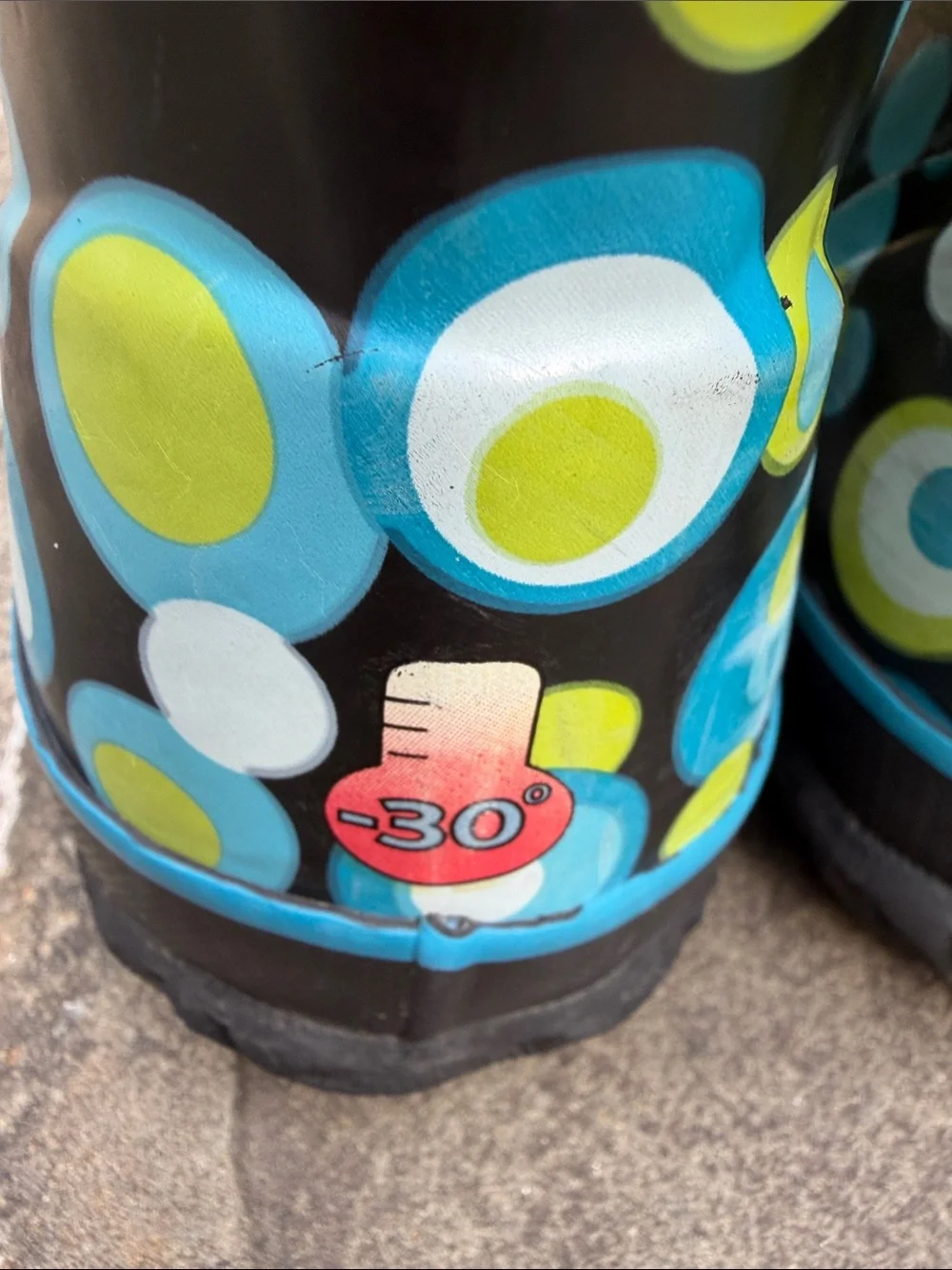 Bogs Kids classic high Bubbles Rain Snow Boots
